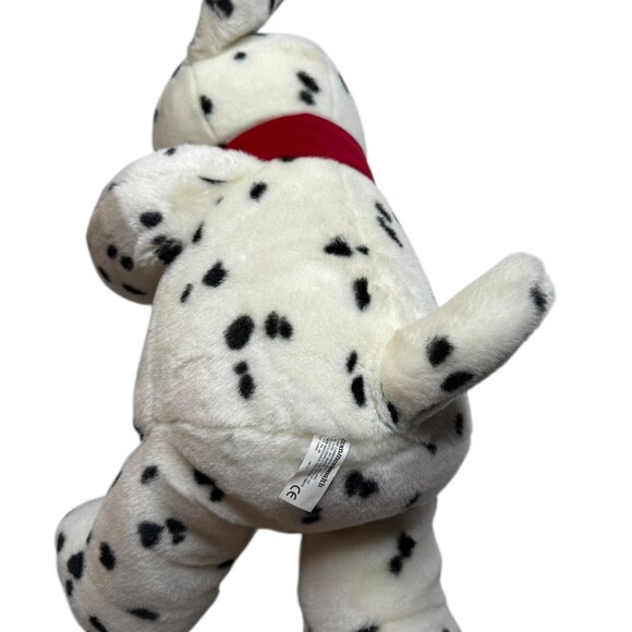 Commonwealth Dalmation Dog Plush Puppy Stuffed Animal Christmas Red Scarf - Picture 5 of 11